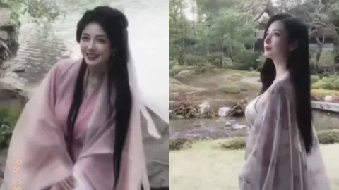 王若瑾上海地铁视频