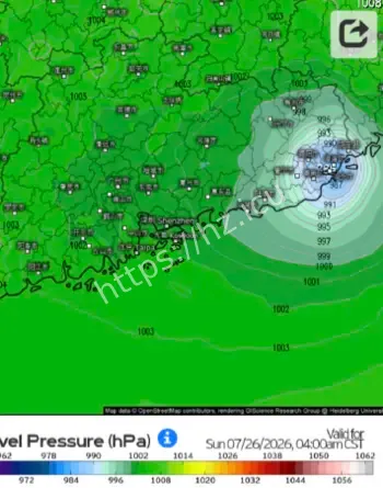 台风红霞即将生成登陆粤东
